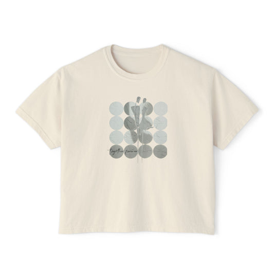 Women's Boxy Tee - Together Forever Graphic Shirt