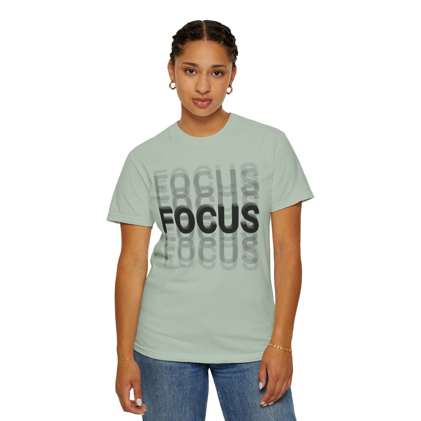 Unisex Focus Graphic T-Shirt - Casual Comfortable Tee for Motivation