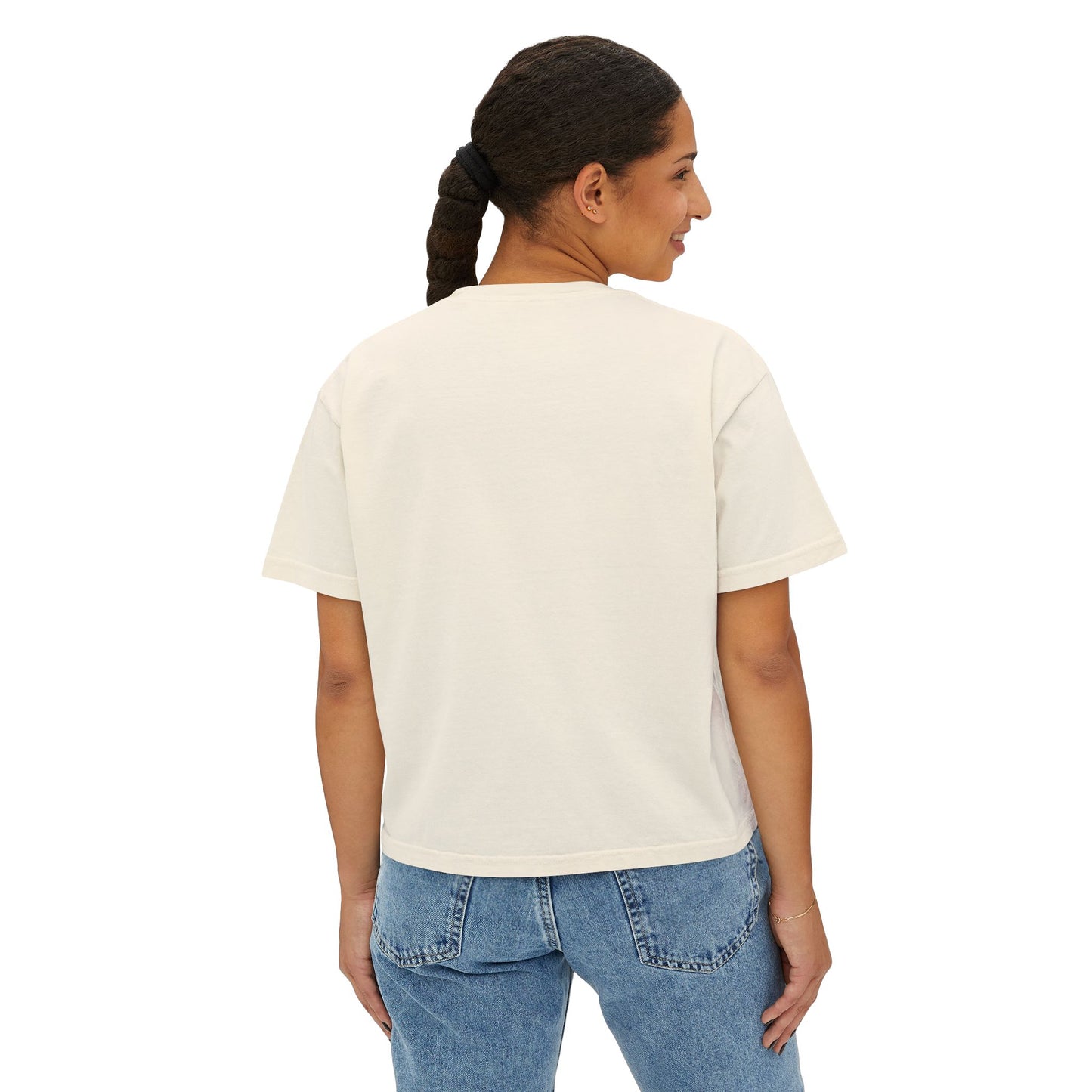 Women's Boxy Tee - Together Forever Graphic Shirt