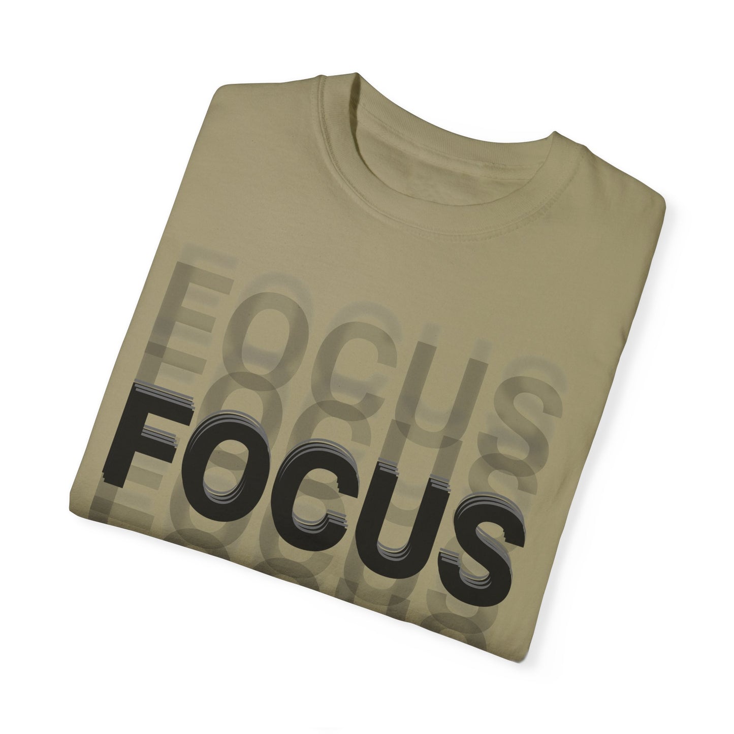 Unisex Focus Graphic T-Shirt - Casual Comfortable Tee for Motivation