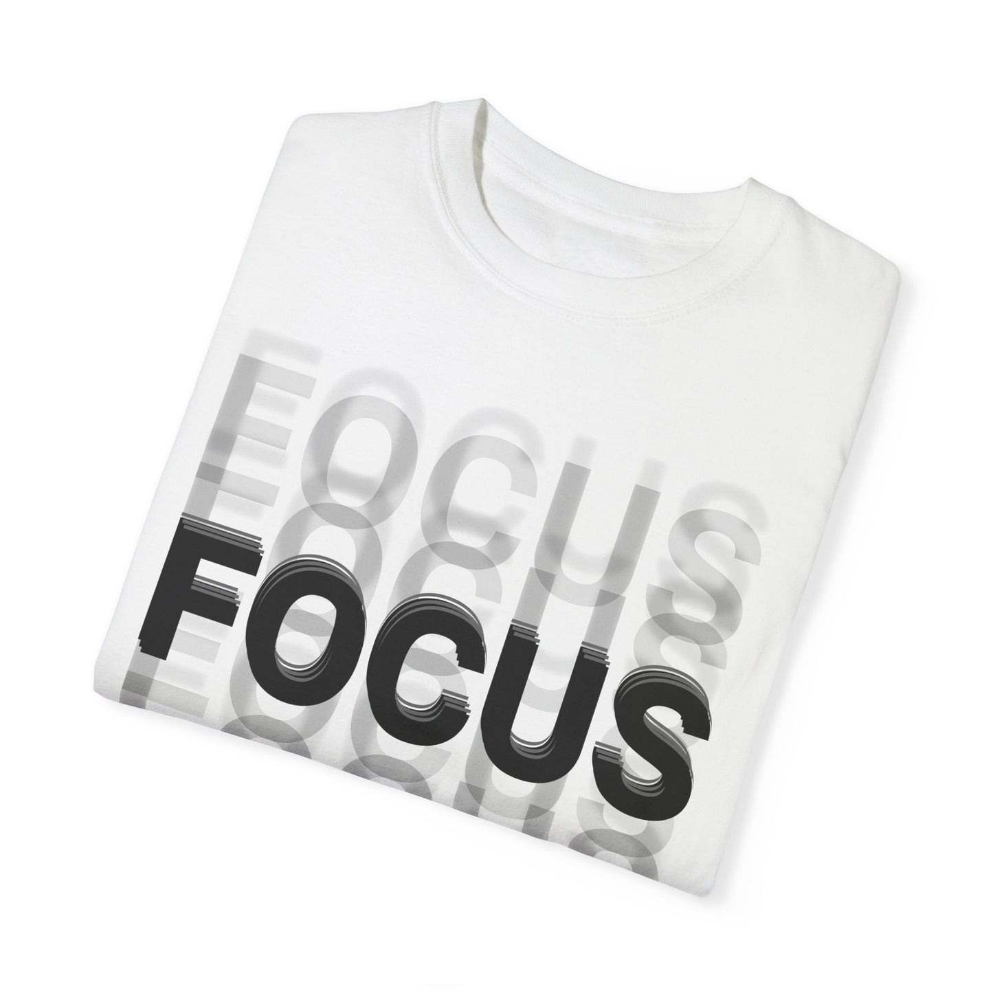 Unisex Focus Graphic T-Shirt - Casual Comfortable Tee for Motivation